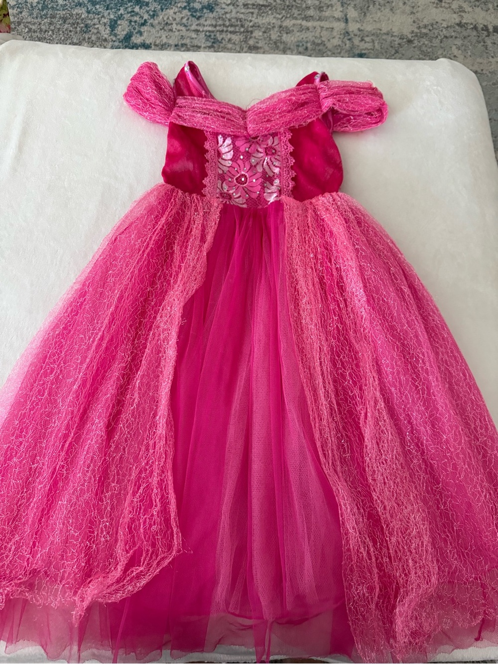 Trish Scully Girls Princess Whimsical Party Dress Size 6 Pink